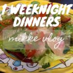 [vlog]夫婦の日常|１週間分の夜ご飯まとめ。