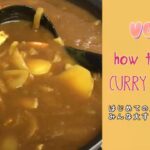 【料理記録vol.1】簡単で美味しいカレーを作ってみました！#初めての料理#共働き夫婦#簡単レシピ#日本の家庭料理#BGM聴きながら献立作り#japan#japanese#japanesefood