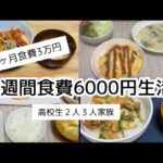 【1ヶ月食費予算3万円】節約苦手主婦の奮闘記
