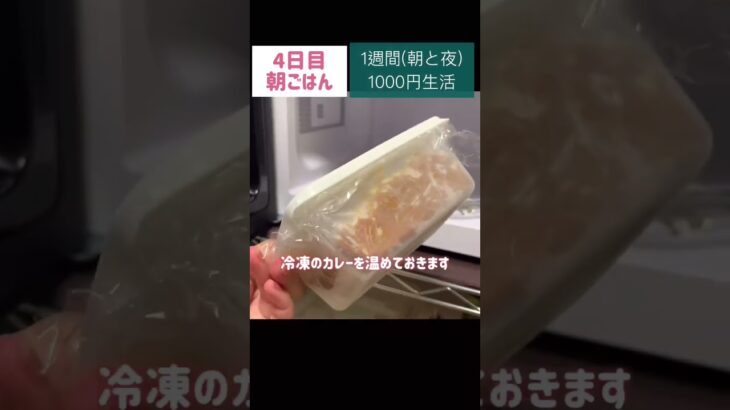 節約生活、1週間の食費1000円で過ごす1人暮らし#節約#料理#ごはん#1人暮らし#自炊#1週間 #1000円#レシピ#献立#簡単#女#ヘルシー #ダイエット #作り置き#副菜#shorts