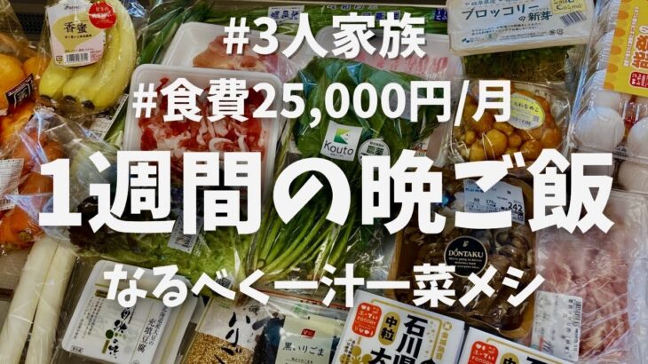 【1週間献立#16】サムギョプサルとビールで最高の出だしからの５日間/食材まとめ買い/料理Vlog /一汁一菜