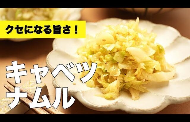 春キャベツのやみつき副菜！【キャベツのナムル】の簡単レシピ