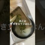 【簡単おいしい】小松菜とシラスの混ぜご飯