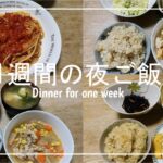 【夜ご飯】2人暮らし1週間の夜ご飯を3000円以内で作ってみました