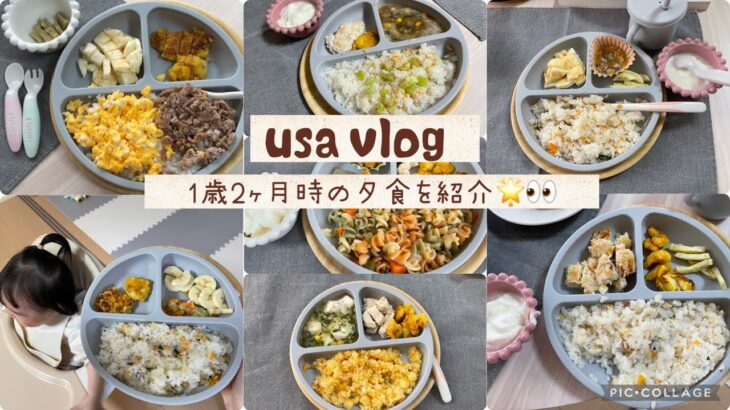 ｜vlog｜爆食一歳児の1週間の献立をご紹介🌟茶色が多め、野菜はたっぷり🤎