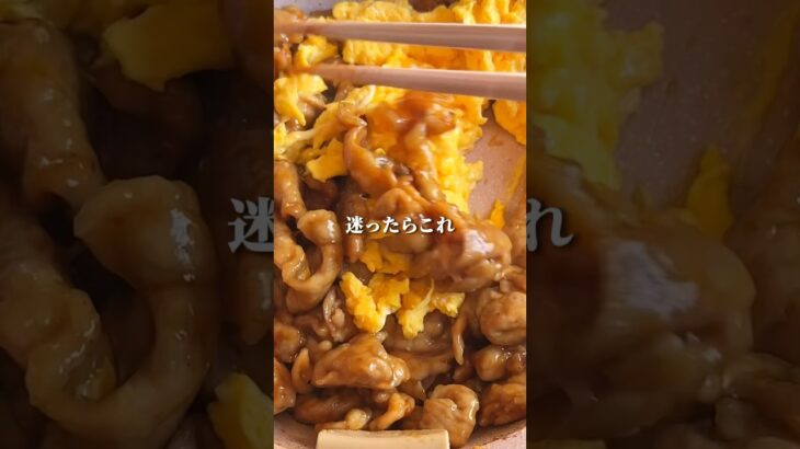 食材2つ。献立迷ったらこれでok#料理動画 #cooking #簡単レシピ #節約レシピ #豚こま #献立 #shorts