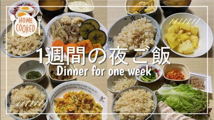 【夜ご飯】2人暮らし1週間の夜ご飯を3500円で作ってみた