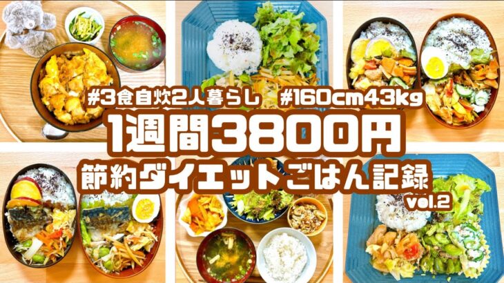 【節約&ダイエット】3食自炊2人暮らし週3800円！10㎏痩せてリバウンドなし！24歳社会人の献立記録