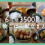 【3500円以内で6日分 節約晩ごはん献立】節約食材「もやし」「鶏むね」「豚こま」を活用！節約レシピをお探しの方必見♪｜macaroni（マカロニ）