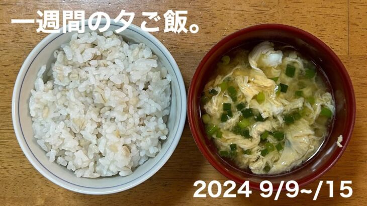 残暑厳しい🥵いつも❗️同じ献立ですいません🙇夕ご飯紹介❣️