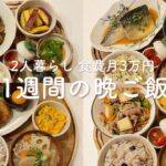 【1週間献立】簡単で美味しい褒められ晩ご飯 | 牛肉のしぐれ煮 | 鯖の味噌煮 | 蓮根入りつくね | バターチキンカレー