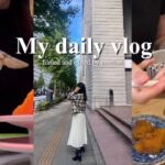 秋を楽しむ1週間vlog👩🏻‍🍳🍂最近の自炊記録,献立,東京デート,回転寿司根室花まる,米粉蒸しパン