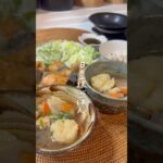 【簡単献立🐿️】根菜たっぷりのすいとんと鮭の照り焼き˖°￤今日のおうちごはん　￤#shorts #簡単レシピ #料理